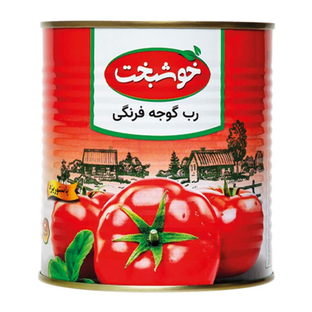 رب گوجه فرنگی 800 گرمی خوشبخت