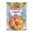 کمپوت هلو کلیددار 350 گرمی خوشاب