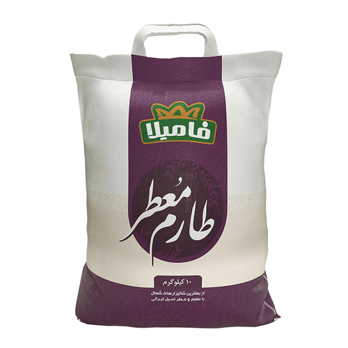 برنج ایرانی طارم معطر خالص 10 کیلوگرمی فامیلا