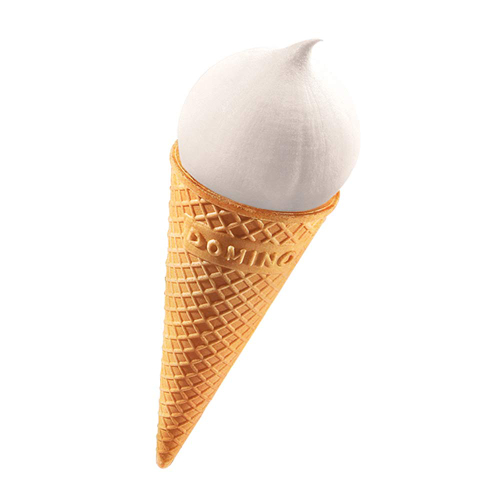 بستنی قیفی وانیلی 65 گرمی دومینو